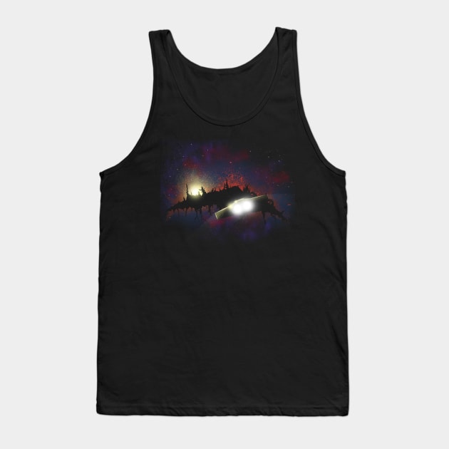 TF - Planetfall on Junk Tank Top by DEADBUNNEH